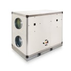 S&P - Centrale double-flux THR 93% vert droite 400 m3/h, Ecowatt, batterie électrique