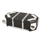 S&P - Caisson extra-plat double-flux statique avec By-pass rendement 96%