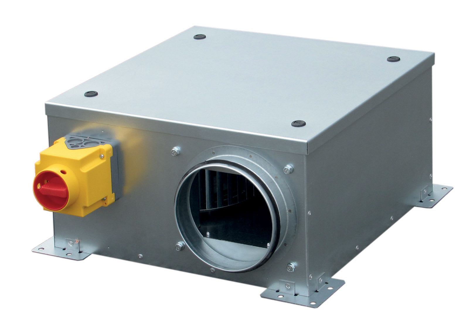 S&P - Caisson extra-plat Ecowatt, 1000 m3/h, D 200 mm, dépressostat, inter prox