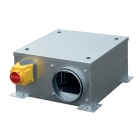 S&P - Caisson Ecowatt iso 25 mm, 300 m3/h, D 125 mm, dépressostat, inter prox