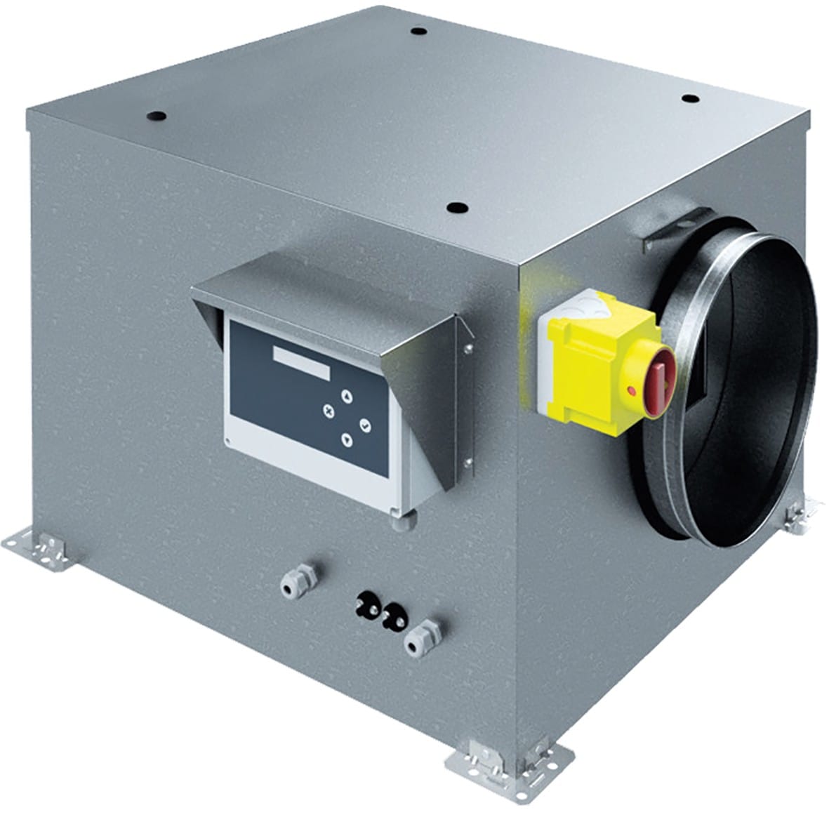S&P - Caisson Ecowatt, régulée 2800 m3/h D 400 mm dépressostat inter prox