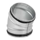 S&P - Coude 30° mâle/mâle acier galvanisé à joints, classe C, D 160 mm