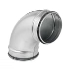S&P - Coude 90° mâle/mâle acier galvanisé à joints, classe C, D 160 mm