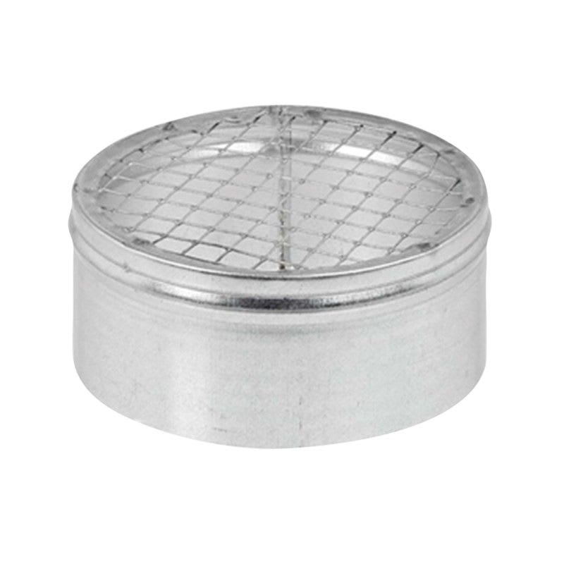 S&P - Couvercle grillagé en acier galvanisé, D 160 mm