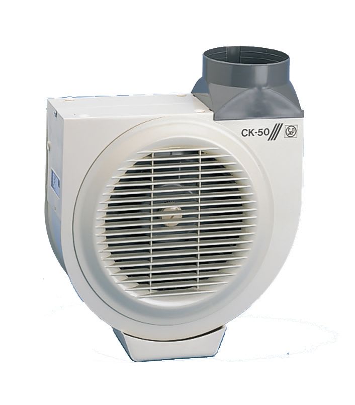 S&P - Extracteur de cuisine centrifuge, 480 m3/h, D 100 mm