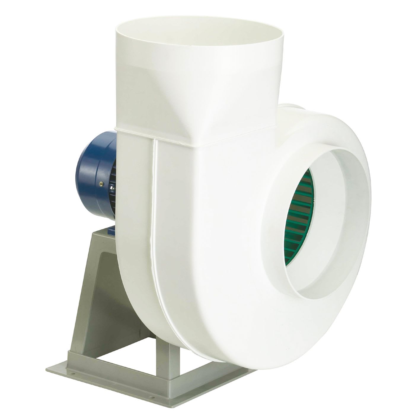 S&P - Moto-ventilateur centrifuge polypropylène, 3100 m3/h, 1,50 kW, triphasé 230/400V