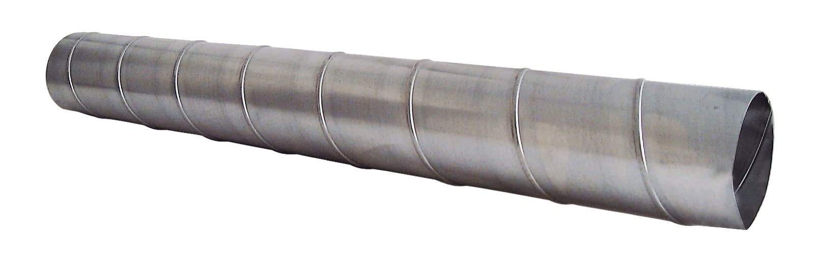 S&P - Conduit spirale acier galvanise, D 125 mm, longueur 3 m