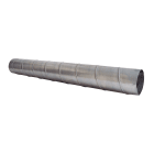 S&P - Conduit spiralé acier galvanisé, D 200 mm, longueur 2,47 m
