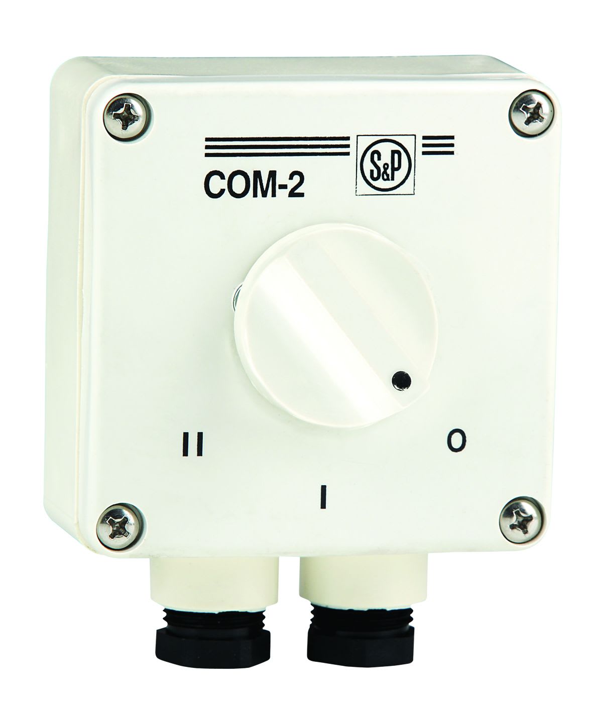 S&P - Commutateur rotatif bi-vitesses, 3 A