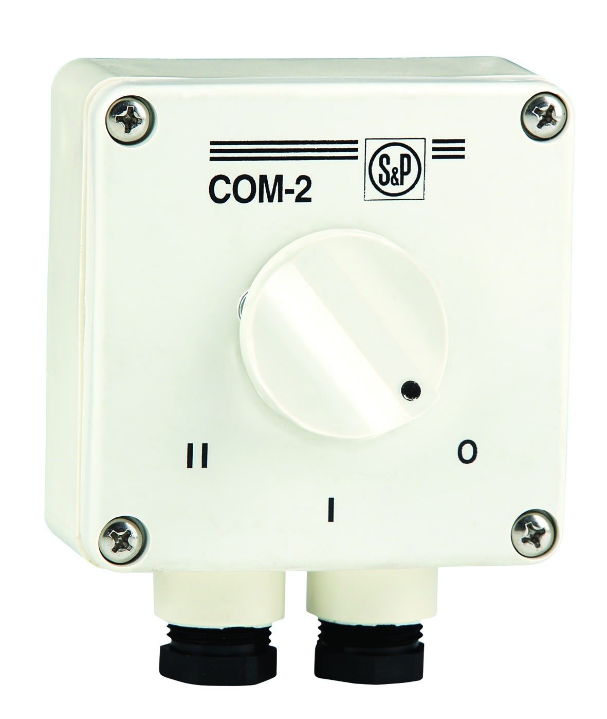 S&P - Commutateur rotatif bi-vitesses, 3 A