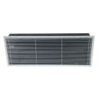 S&P - Rideau d'air chaud/air ambiant, encastré 3 et 6 kW, longueur de grille 1148 mm