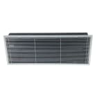 S&P - Rideau d'air chaud/air ambiant, encastré 3 et 6 kW, longueur de grille 1148 mm