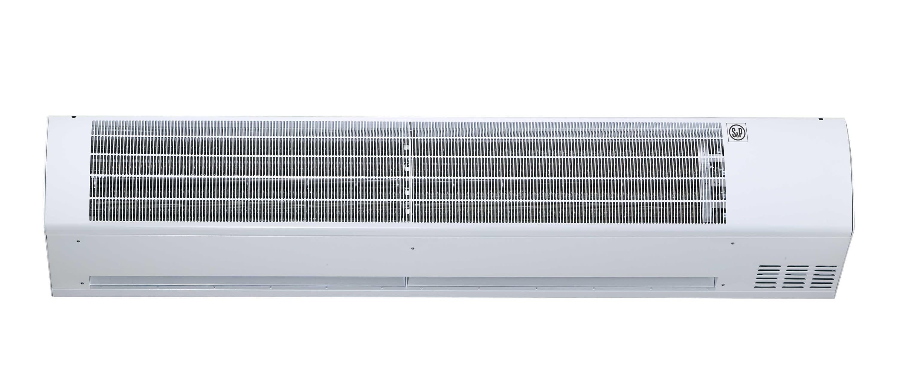 S&P - Rideau d'air ambiant, industrie, fixation murale ou suspendue, long 1390 mm