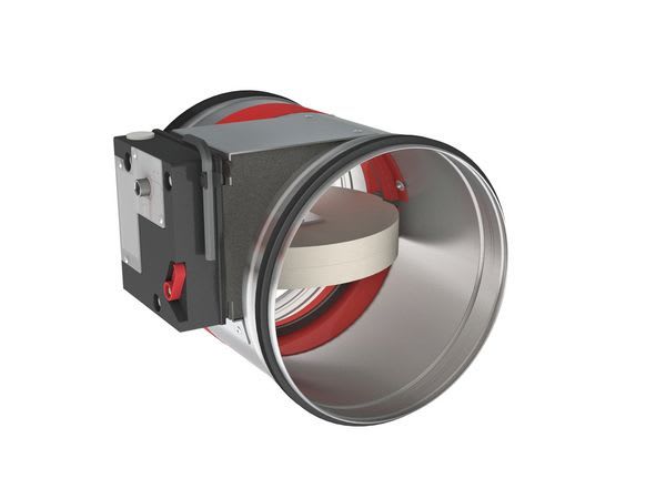 S&P - Clapet coupe-feu 2 H, circulaire, certifié NF, D 560 mm