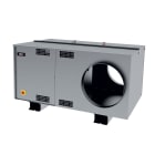 S&P - Caisson C4 ECOWATT courbe montante 3800 m3/h horizontal double aspi isole mono