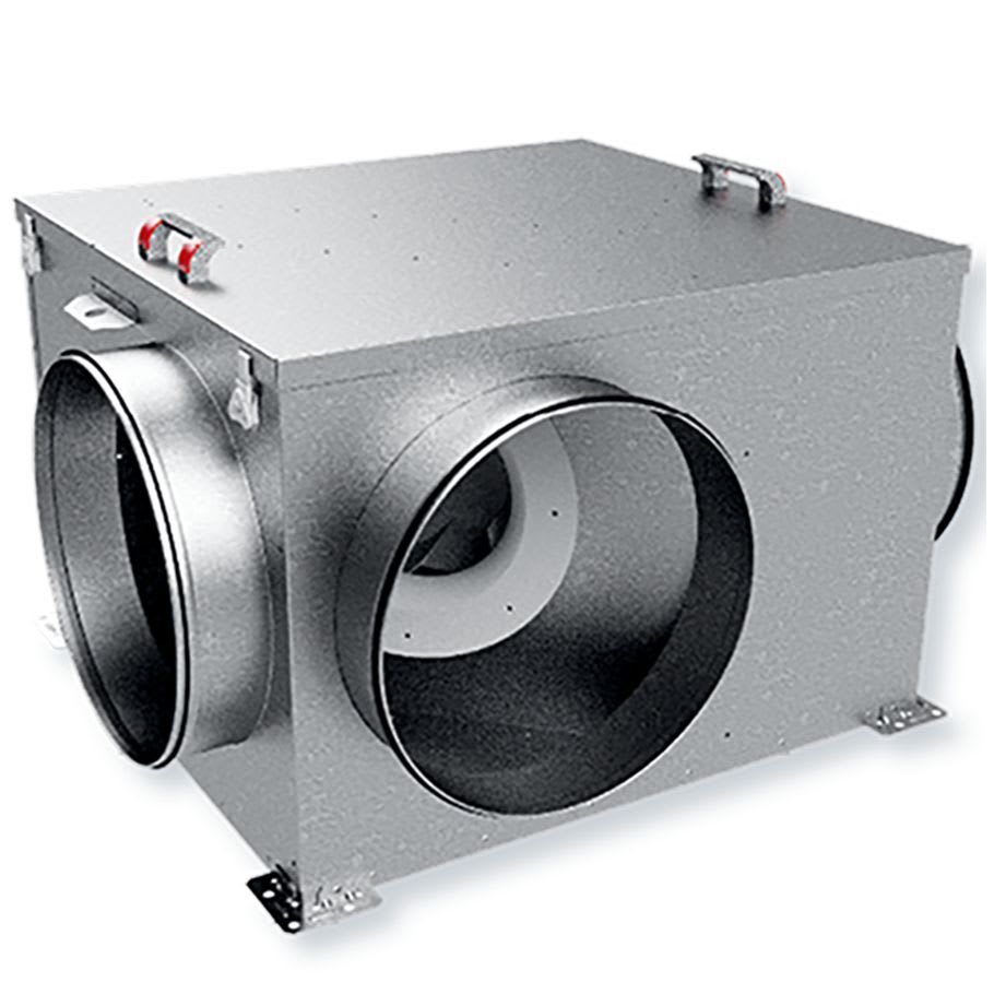 S&P - Caisson C4 ECOWATT courbe montante 3000 m3/h horizontal modulable isole tri
