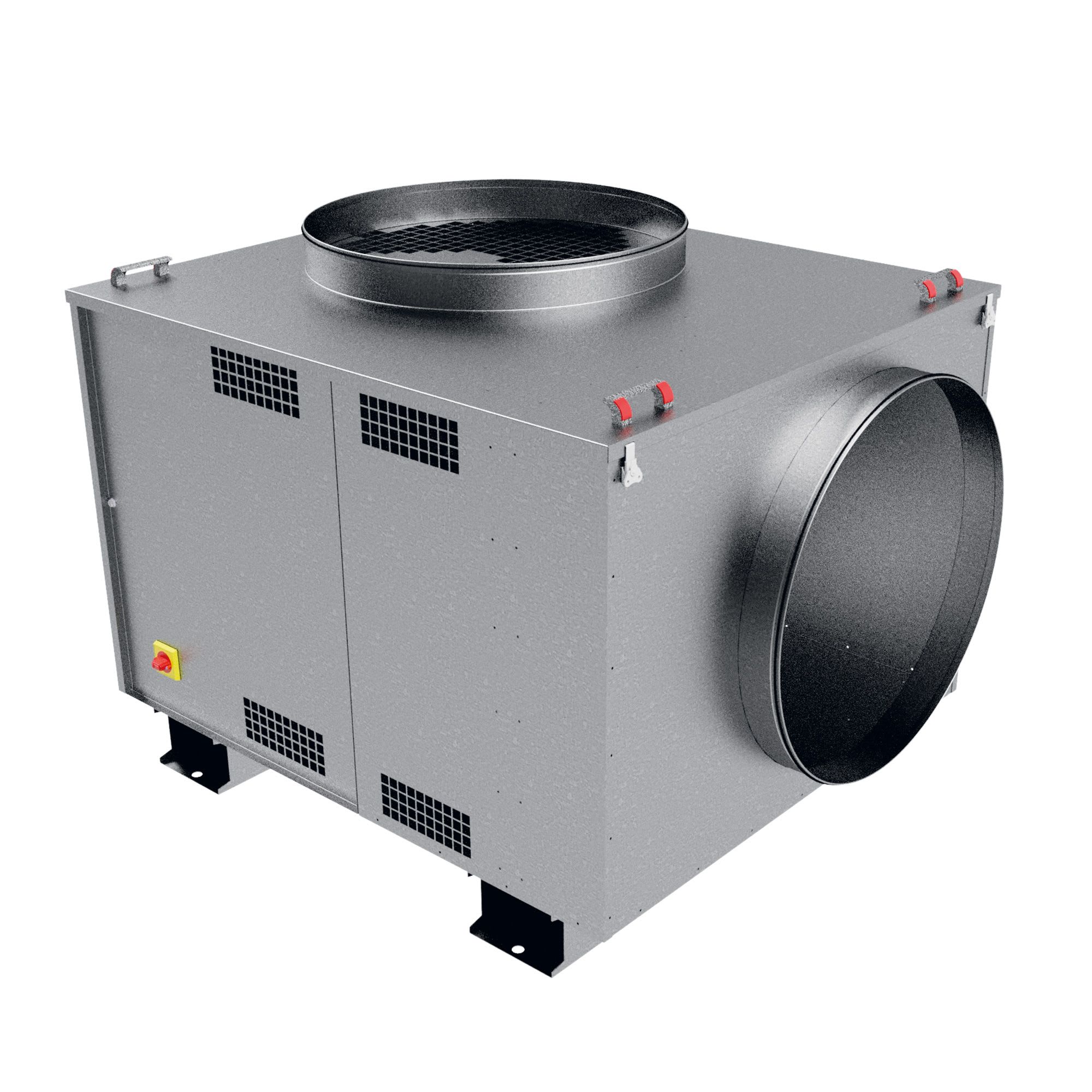 S&P - Caisson C4 Ecowatt courbe montante, 1000 m3/h, vertical, modulable isolé mono