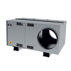 S&P - Caisson C4 ECOWATT régulé, 4800 m3/h, refoul. horiz dble piquage, mono 230V
