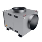 S&P - Caisson C4 ECOWATT régulé, 3000 m3/h, refoul. vert en ligne, mono 230V