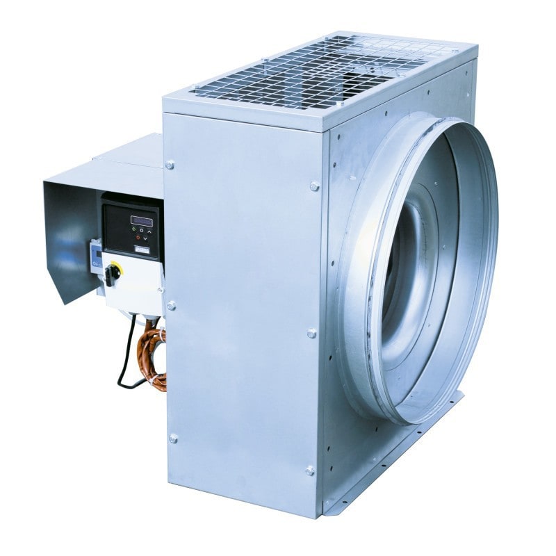 S&P - Caisson C4, 12000 m3/h, refoulement vertical, orientable sur site, mono 230V