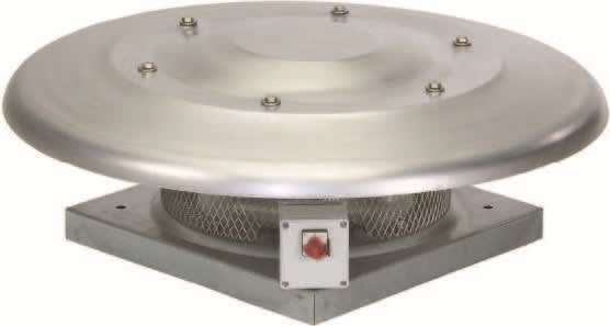 S&P - Tourelle centrifuge horizontale, 4080 m3/h, inter de prox D 450 mm, tri 230/400V