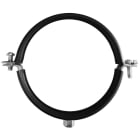 S&P - Collier support isolé double filetage pour tige de 8 ou 10 mm, D 450 mm