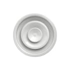 S&P - Diffuseur circulaire à jet réglable, blanc, D raccord 500 mm