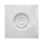 S&P - Diffuseur circulaire à jet réglable pour faux plafond, blanc, D raccord 315 mm