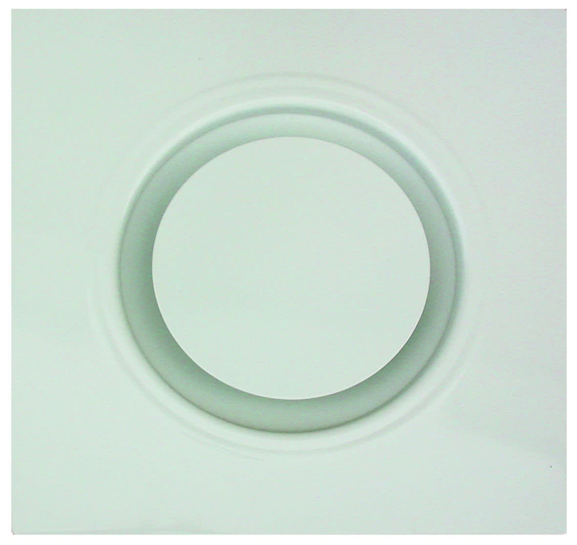 S&P - Diffuseur circulaire design à jet réglable pour faux plafond, blanc, D 315 mm