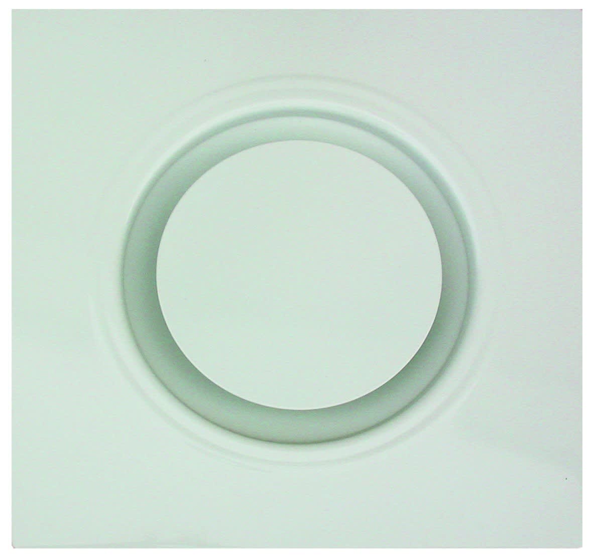 S&P - Diffuseur circulaire design à jet réglable pour faux plafond, blanc, D 200 mm