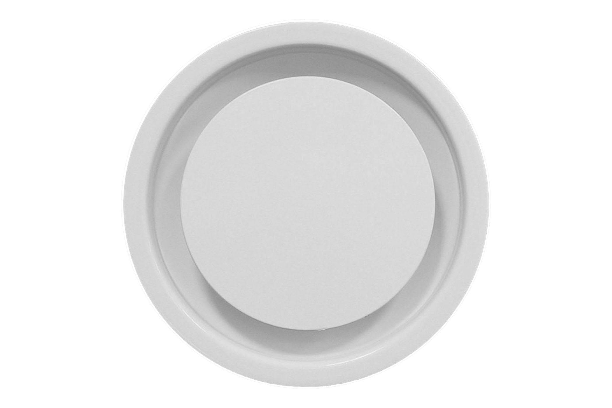 S&P - Diffuseur circulaire design à jet réglable, blanc, 700 à 1250 m3/h, D 315 mm