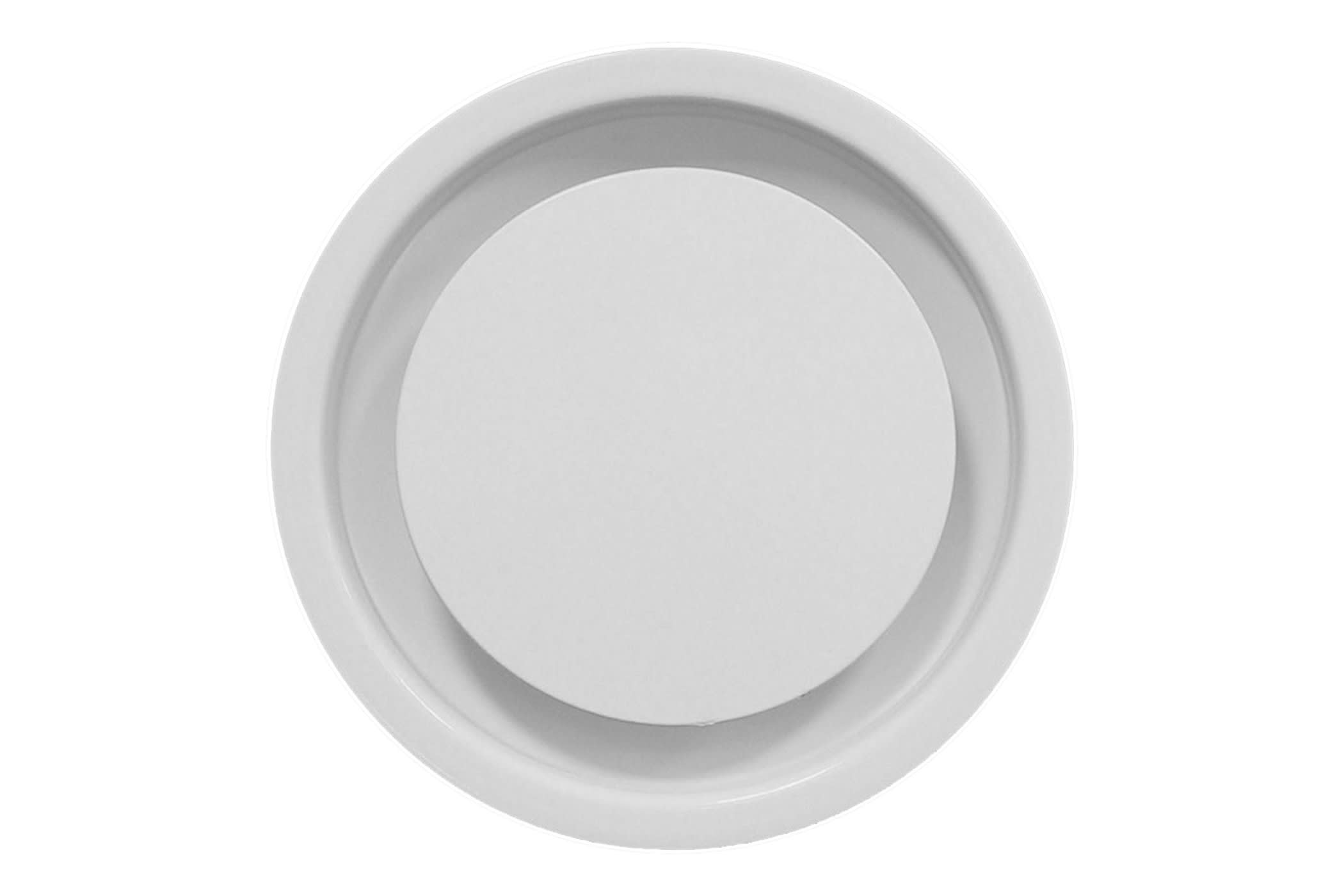 S&P - Diffuseur circulaire design à jet réglable, blanc, 300 à 680 m3/h, D 200 mm