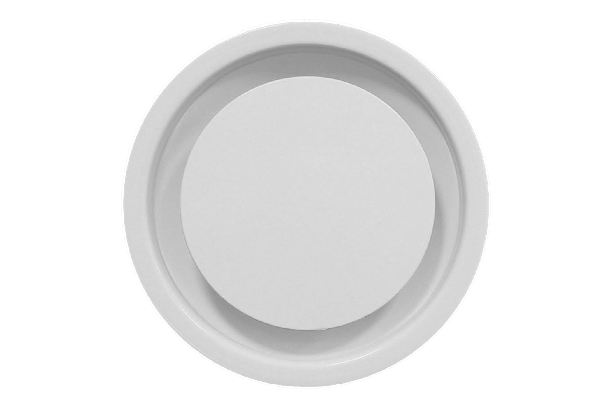 S&P - Diffuseur circulaire design à jet réglable, blanc, 480 à 920 m3/h, D 250 mm