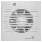 S&P - Aérateur extra-plat, 95 m3/h, 13W, détection de présence, tempo réglable D100 mm