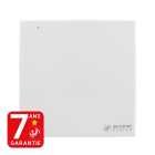 S&P - Aérateur extra-plat design, 250 m3/h, 25W, temporisation réglable, D 150 mm