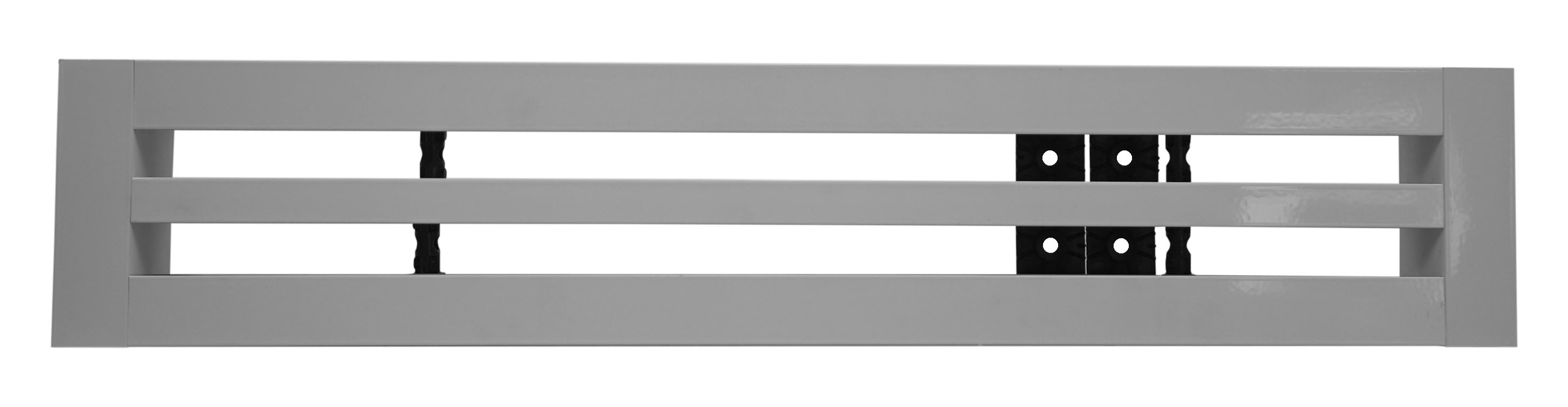 S&P - Diffuseur linéaire à 2 fentes réglables, plenum isolé, alu, longueur 535mm