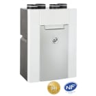 S&P - VMC double-flux THR 88%, 210 m3/h, pilotable cde filaire et sonde thermo-hygro