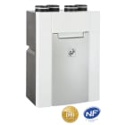 S&P - VMC double-flux THR 88%, 210 m3/h, pilotable cde filaire et sonde thermo-hygro