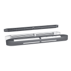 S&P - Entrée d'air hygroréglable, 6/45 m3/h, RAL 7011, réservation 354x12 mm