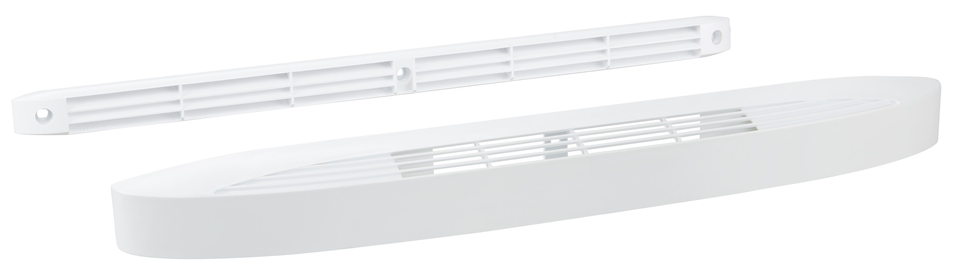 S&P - Entrée d'air autoréglable acoustique, 22 m3/h, RAL 1013, réservation 354x12 mm