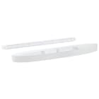 S&P - Entrée d'air autoréglable acoustique, 45 m3/h, RAL 8024, réservation 354x12 mm