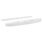 S&P - Entrée d'air autoréglable acoustique, 30 m3/h, RAL 9011, réservation 354x12 mm