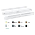 S&P - Entrée d'air hygroréglable acoustique avec rallonge, 5/45 m3/h, RAL 1013