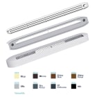 S&P - Entrée d'air auto acoustique mini avec rallonge, 15/22/30 m3/h, RAL 7035