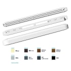 S&P - Entrée d'air auto universelle, 15/22/30 m3/h, RAL 9011, réservation 250x15 mm