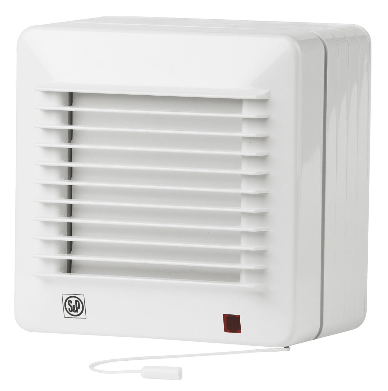 S&P - Aérateur standard, 95 m3/h, installation vitre, hygrostat, entretoises, D 100 mm