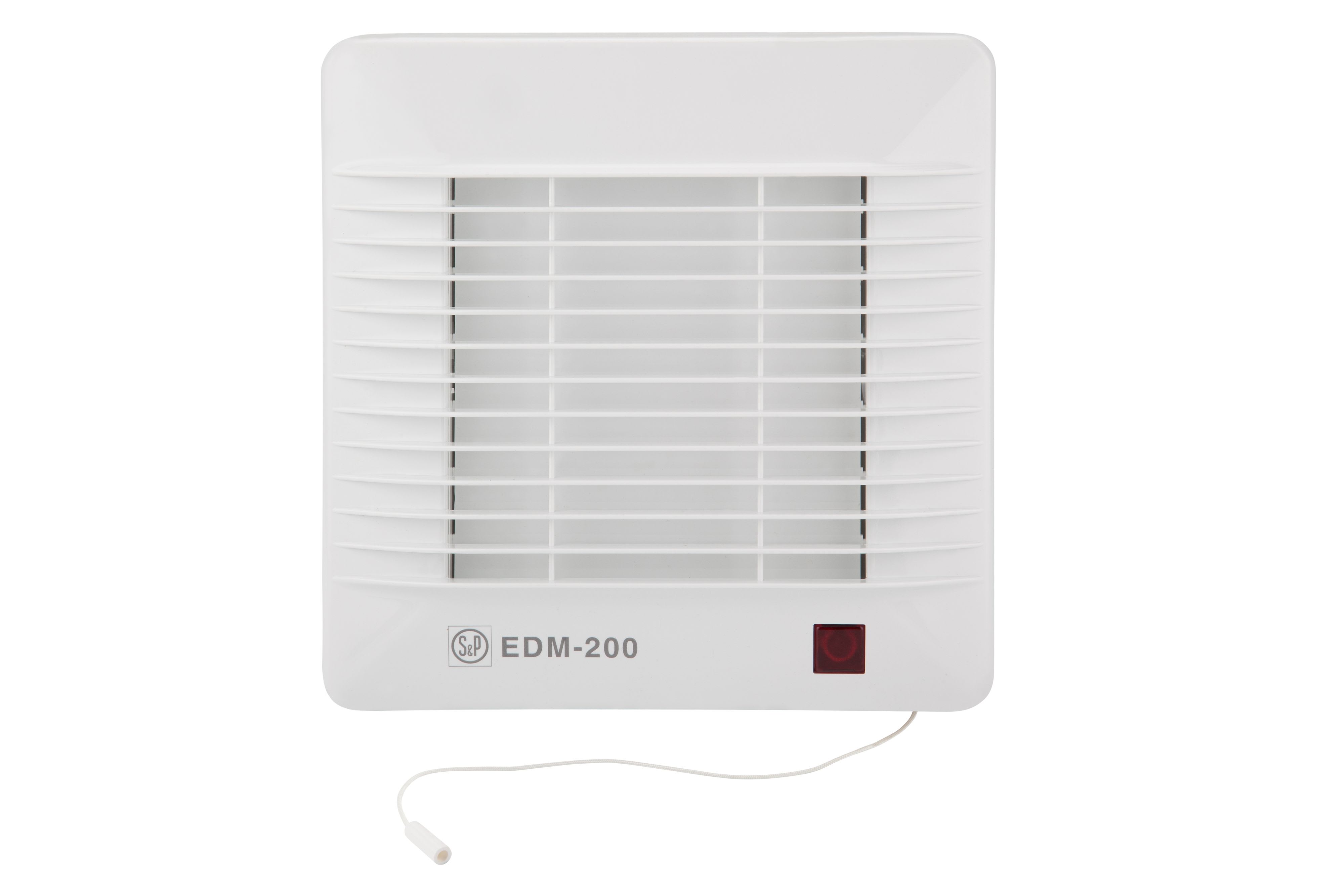 S&P - Aérateur standard petites dimensions, 180 m3/h, volets automatiques, D 120 mm