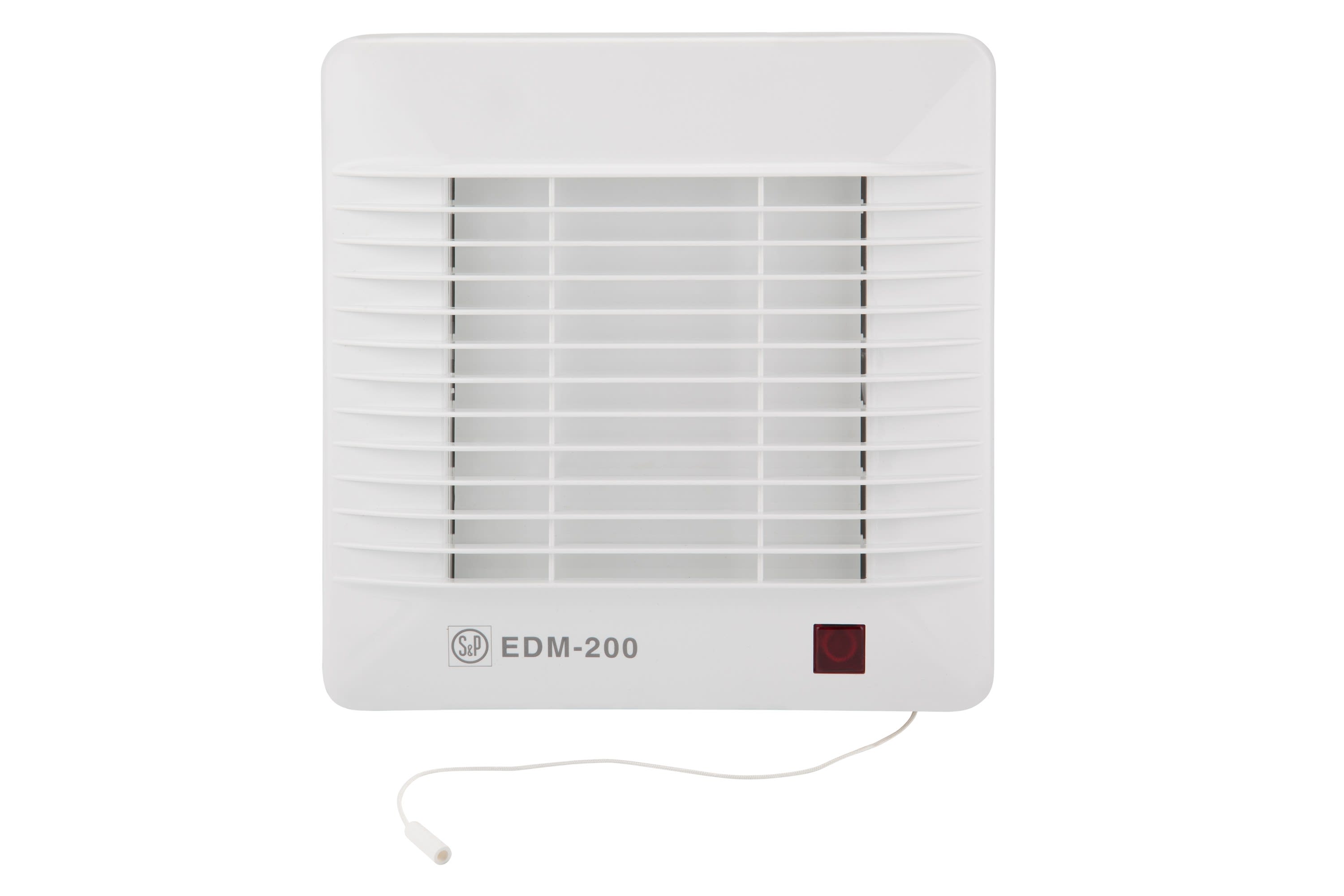 S&P - Aérateur standard petites dimensions, 180 m3/h, volets automatiques, D 120 mm