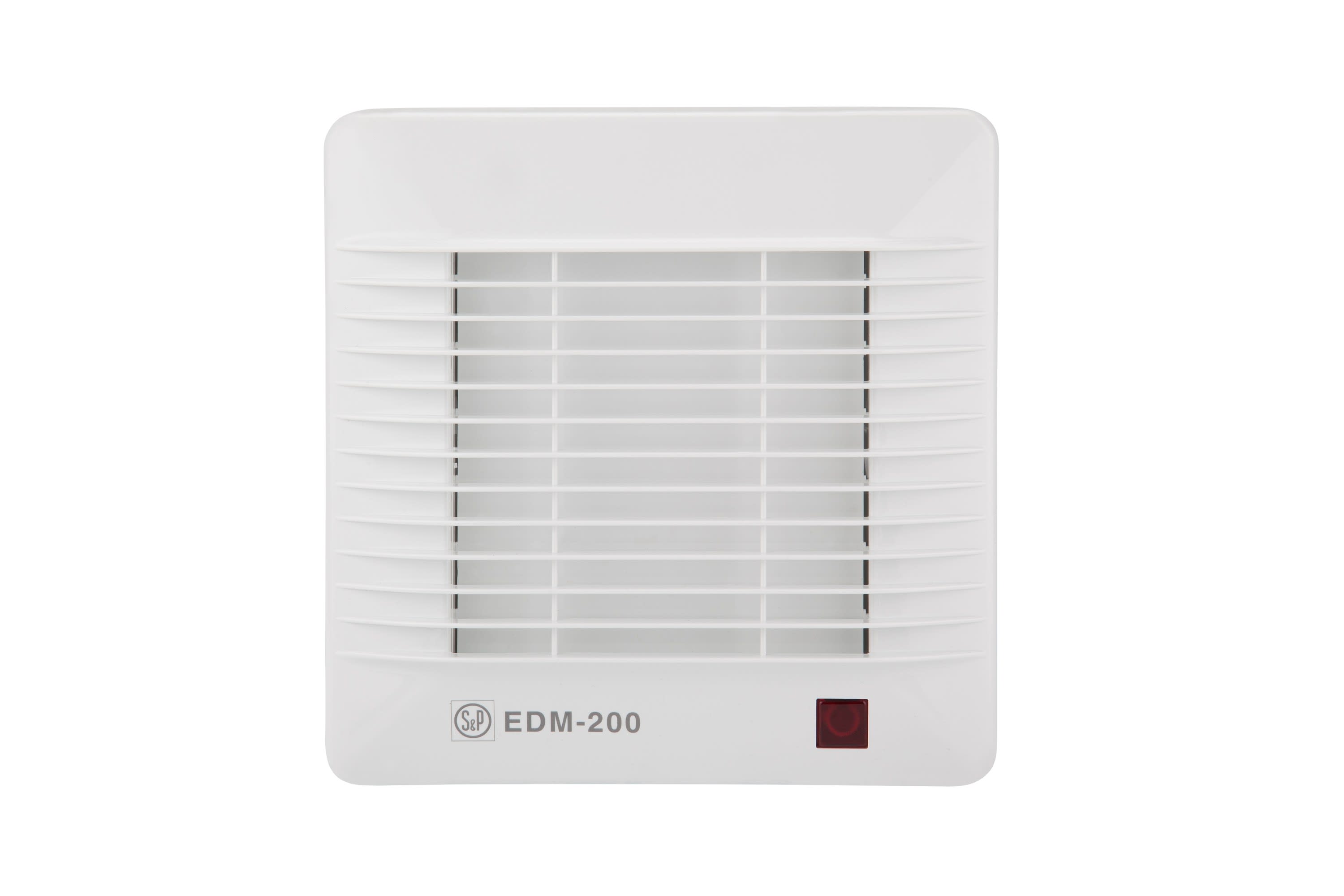 S&P - Aérateur standard petites dimensions, 180 m3/h, temporisation fixe, D 120 mm