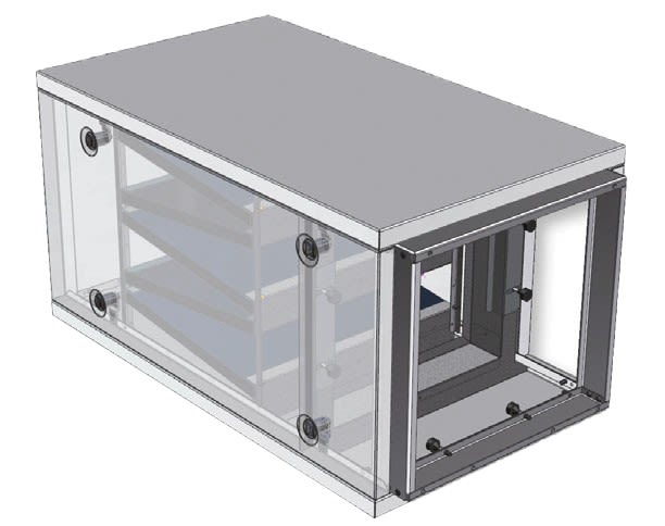 S&P - Caisson d'épuration d'air funérarium non motorisé D250